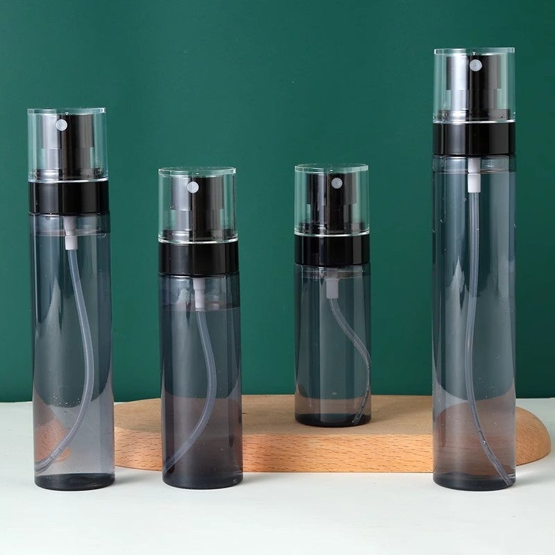 Alcohol Spray Bottle Travel Household Disinfection Small Spray Bottle Transparent Black Transparent Plastic Bottling Fine Mist Small Spray Bottle - Image 3